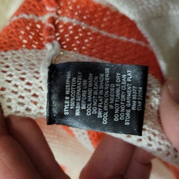 Sanctuary Orange Striped Sweater - Picture 6 of 6